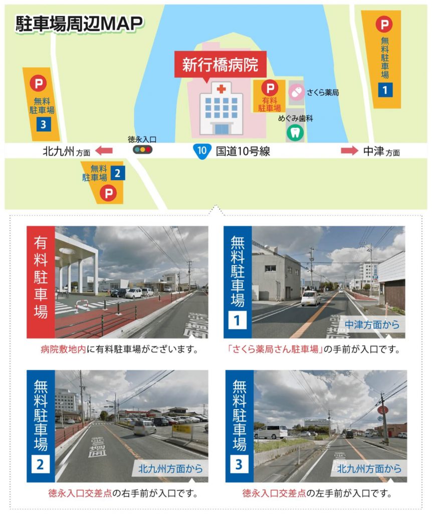 駐車場周辺MAP